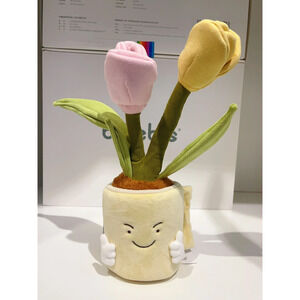 Plushf - Good job flowerpot planter plush